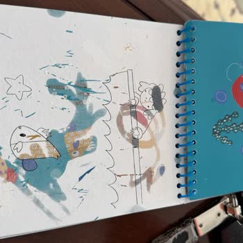 Sihirli Boyama Kitabı İkinci Kullanımda Soyuldu