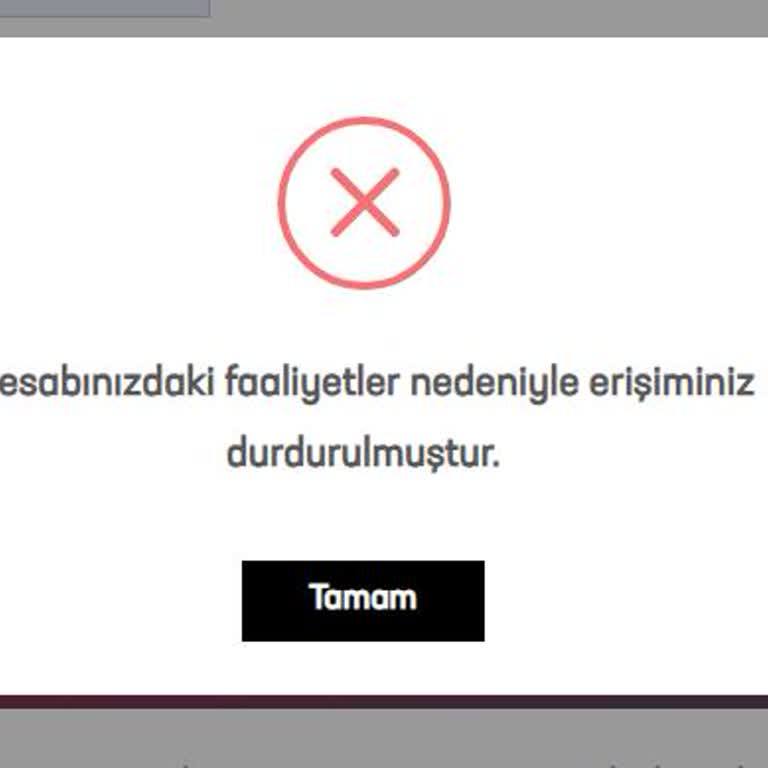 Belirsiz Hata Ve Yetersiz Müşteri Hizmeti