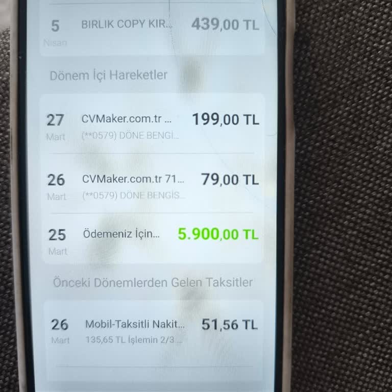 CV Market'te Üyelik Yapmadan Para Kesintisi Şoku