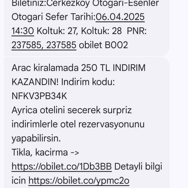 Yanlış Bilet Alımında İptal Sorunu