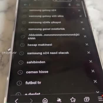 Samsung S24 Fe Klavye Sorunu