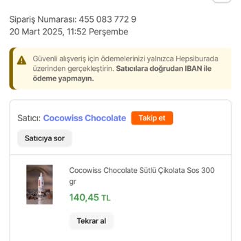 Siparişin İptali Ve Ürün Teslimat Sorunu