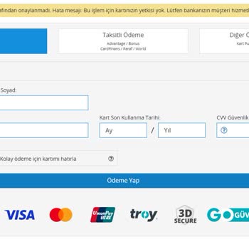 Paycell Kartla Alışveriş Engeli