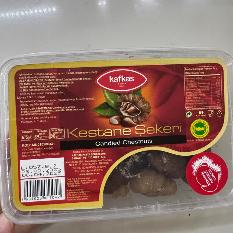 Kafkas Şekerleme Ürünlerinde Tarih Ve Tazelik Sorunu