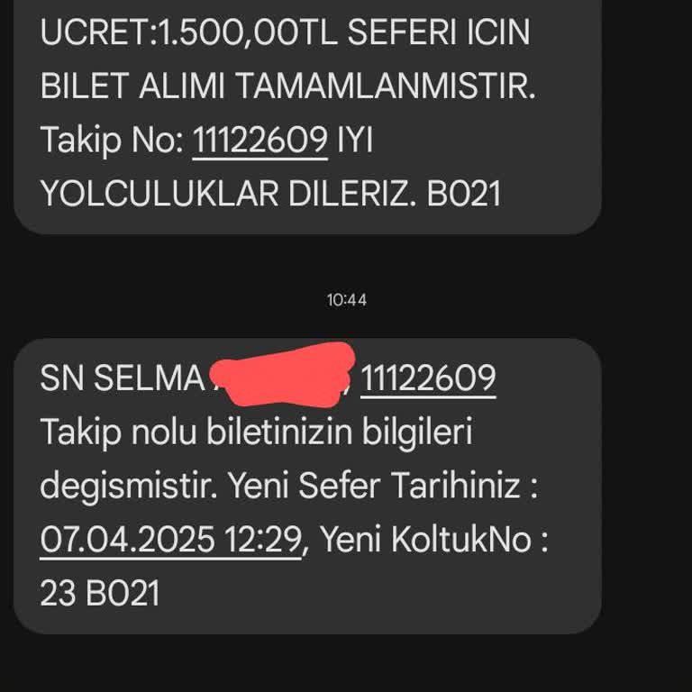 Yanlış Koltuk Numarasıyla Mağduriyet