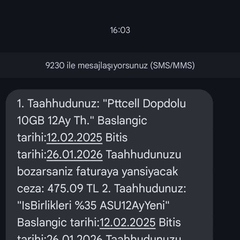 Pttcell'de Çekim Sorunu Ve Yüksek Cayma Bedeli