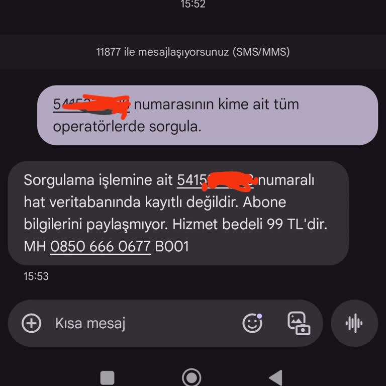 Bilinmeyen Numara Sorgulamada Gizli Ücret Şoku