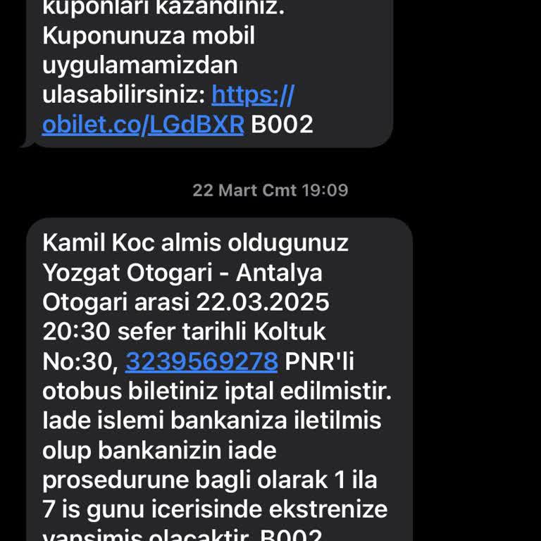 İade Sürecinde Yaşanan Sorun Ve Yanıltıcı Bilgilendirme