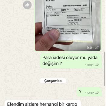 İade Sürecinde İletişim Eksikliği Yaşadım