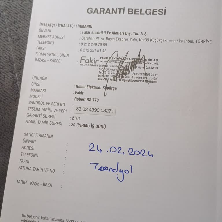 Robot Süpürgenin Harita Ve Şarj Sorunları
