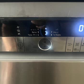 Arçelik Bulaşık Makinesi Üzerindeki Yazıların Silinmesi Mağduriyeti