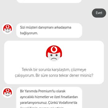 Vodafone Yanımda Uygulaması İptal İşlemi Sorunu