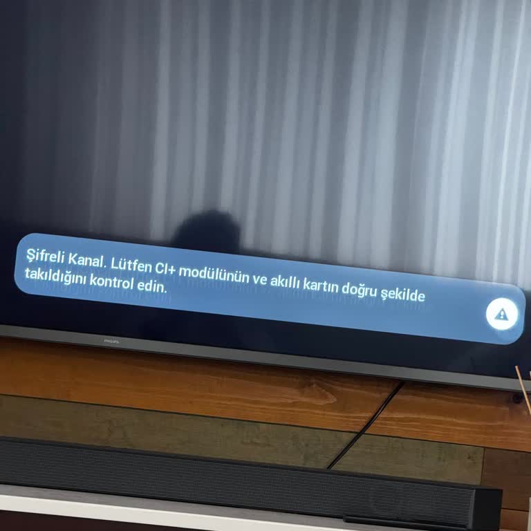 Philips Televizyonun Kanal Sorunu Ve Yavaş Performansı