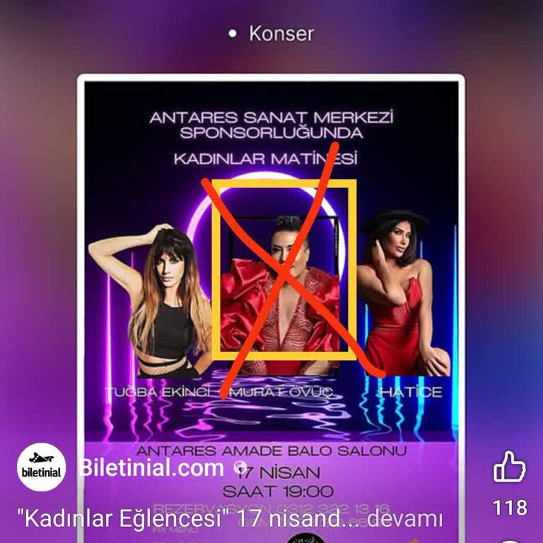 Sanat Ve Ahlaka Uygun Olmayan Etkinliklere Tepki