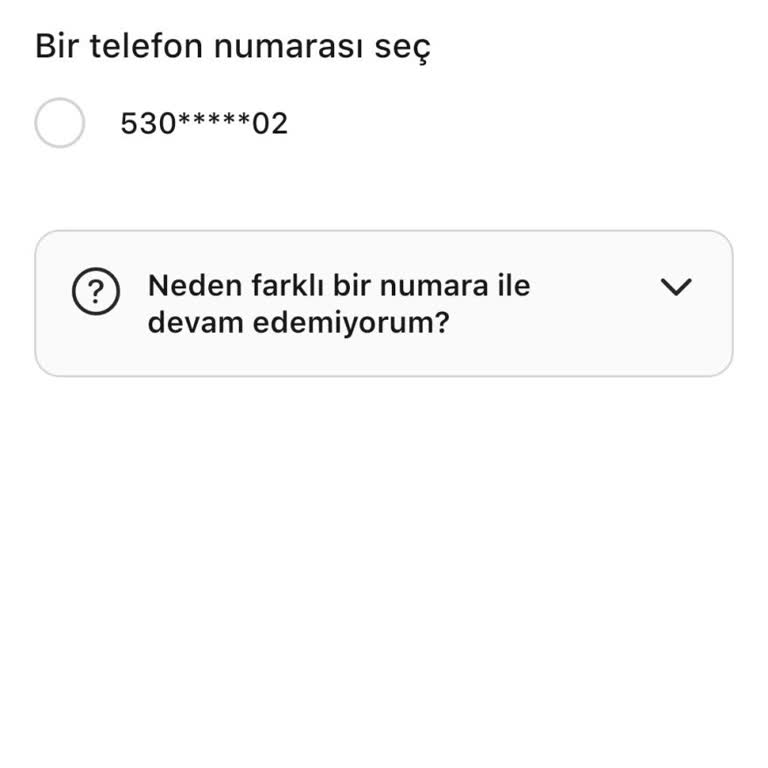 Telefon Numarası Güncellenmediği İçin Finansal Rapor Erişimi Sorunu