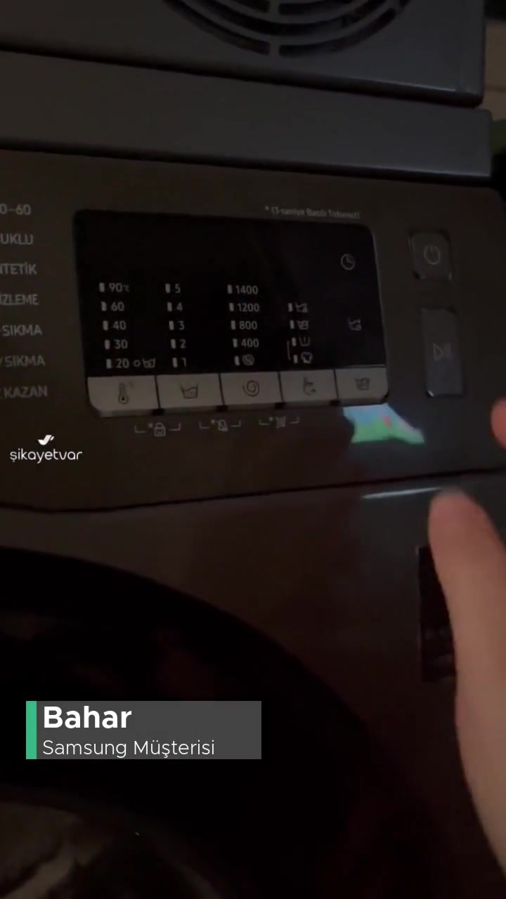 Samsung Çamaşır Makinesi Çocuk Kilidi Saçmalığı videonun kapak resmi