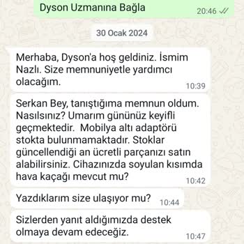 Dyson Süpürge Aparatı Hayal Kırıklığı