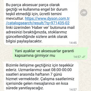 Dyson Süpürge Aparatı Hayal Kırıklığı