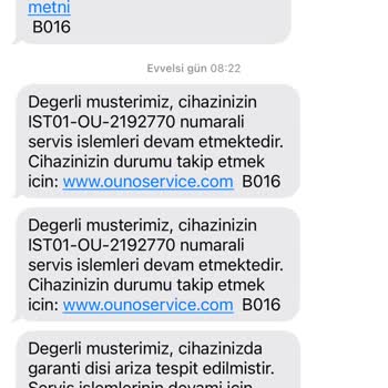 Garanti Kapsamındaki Cihazım İçin Haksız Servis Ücreti Talebi