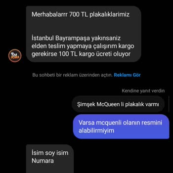 Plakalık Talebi Ve Yetersiz Müşteri Hizmeti