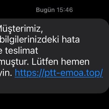 Yanıltıcı Mesajla Bilgilerim Tehlikede