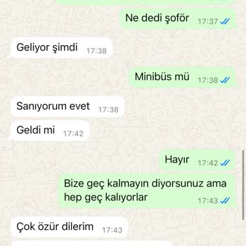 Tur Programında Sürekli Gecikme Ve Çözüm Eksikliği