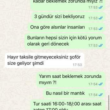 Tur Programında Sürekli Gecikme Ve Çözüm Eksikliği