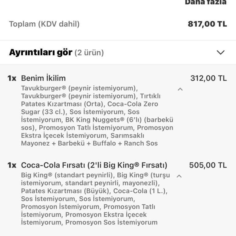 Eksik Ve Bayat Sipariş Şoku