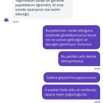 Getir Büyük'te Randevulu Sipariş Sorunu
