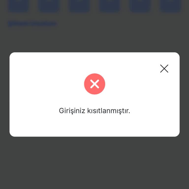 Hesap Giriş Sorunu Ve Alışveriş Engeli