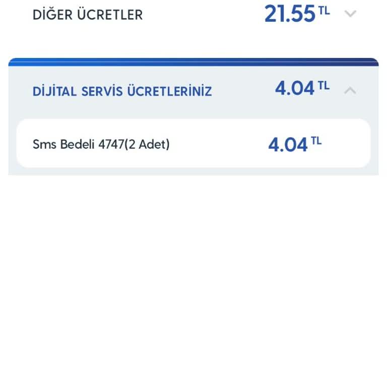 Turkcell Faturasında Anlam Verilemeyen SMS Kesintileri