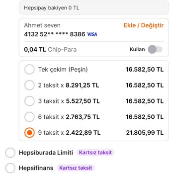 Peşin Fiyatına 9 Taksit Yalanı