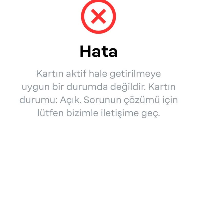 Papara Kart Aktivasyon Sorunu ve İletişim İhtiyacı
