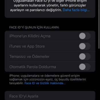 İphone 12 Pro'da İos 18 Güncellemesi Sonrası Face ID Sorunu