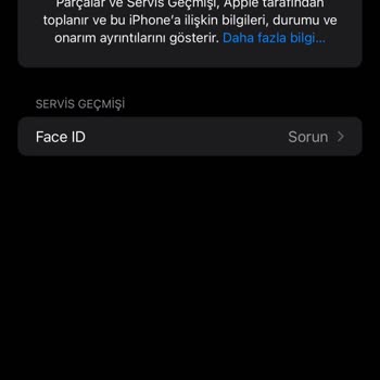 İphone 12 Pro'da İos 18 Güncellemesi Sonrası Face ID Sorunu