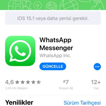 Güncelleme Sonrası Kullanılamayan Uygulamalar