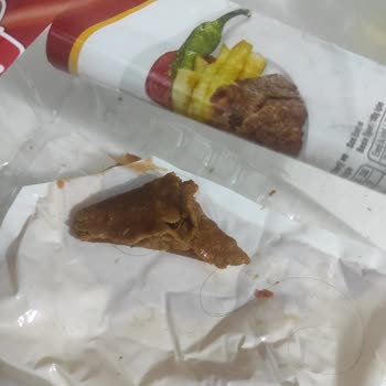Dönerin İçinden Çıkan Uzun Saç Şoku