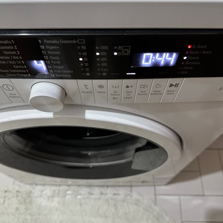 Arçelik Çamaşır Makinesi Performans Sorunları Ve Yetersiz Servis