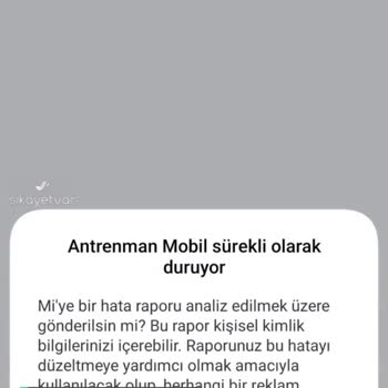 Antrenman Yayıncılık Mobile Giriş Yapamıyorum!