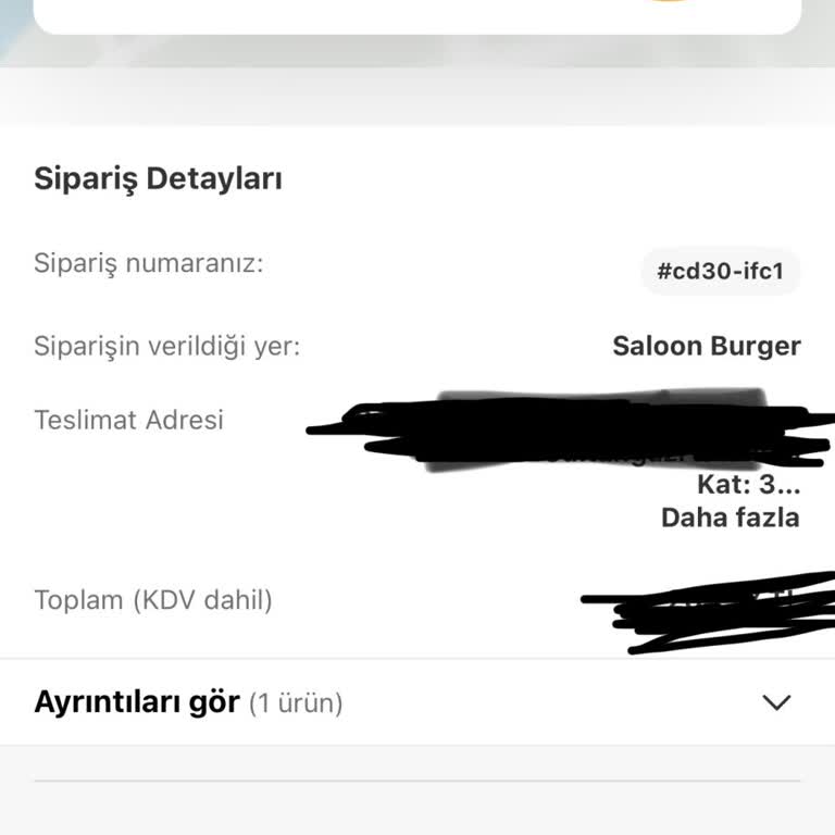 Yemeksepeti Ve Saloon Burger İle Hayal Kırıklığı
