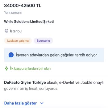 Sahte İş İlanıyla Mağduriyet