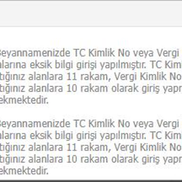 Gelir Beyanı Onaylama Sorunu: Sistem Hatası Ve Mağduriyet