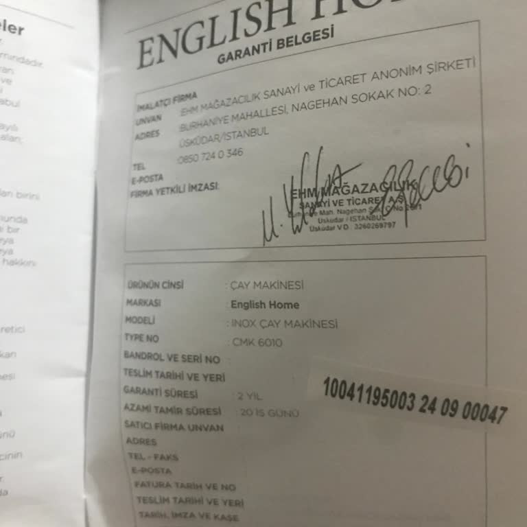 Çay Makinesi Sorunu Çözülmedi, Müşteri Mağdur