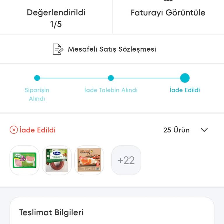 A101 Kapıda Uygulamasında Keyfi Sipariş İptali Mağduriyeti