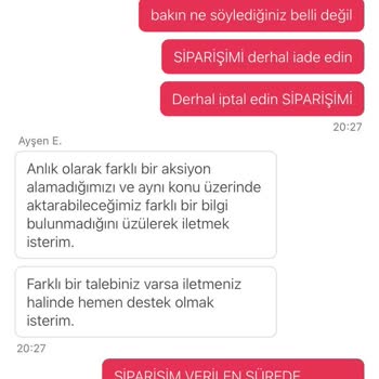 Yemeksepeti Sipariş İptali Sorunu Ve Müşteri Hizmetleri İletişim Zorluğu