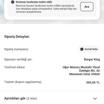Burger King Siparişimde 4 Saatlik Gecikme: Aç Ve Mağdur!