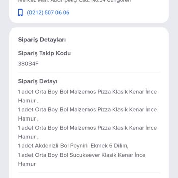 Domino's'tan Gelen Tehlikeli Sipariş