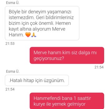 Yemeksepeti'nde Soğuyan Yemek Ve İade Sorunu