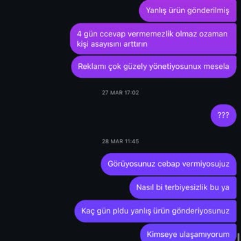 Yanlış Ürün Ve İletişimsizlik Problemi