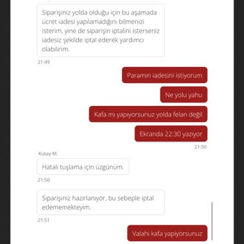 Yemek Sepeti'nde Uzayan Bekleyiş Ve Saygısız Hizmet